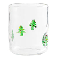 Christmas Tree Icon Glass, 17.25oz