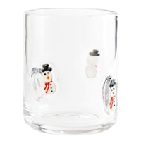 Snowman Icon Glass, 17.25oz
