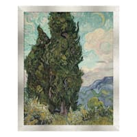 Framed Cypress Tree Wall Art, 8x10