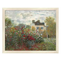 Framed Flower Garden Wall Art, 8x10