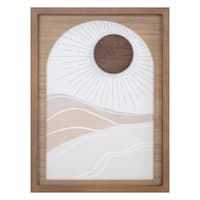 Cutout Arch Landscape Wooden Wall Art, 12x16