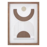 Cutout Abstract Wooden Wall Art, 12x16