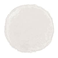Providence Cream Round Throw Pillow with Fringe, 16"