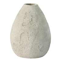 Neutral Ceramic Vase, 5"