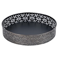 Found & Fable Metal Decorative Tray, 12"