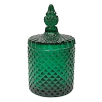 Found & Fable Glass Jar with Lid, 5.5"