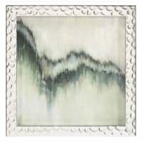 8x8 Framed Green Drip UG