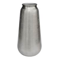 Found & Fable Half Etching Metal Vase Medium