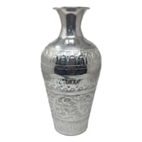 Found & Fable Metal Vase, 14"