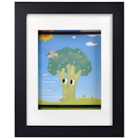 Black Wall Art Storage Shadow Box, 9x12