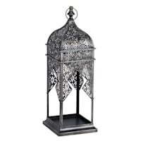 Found & Fable Metal Lantern, 23"