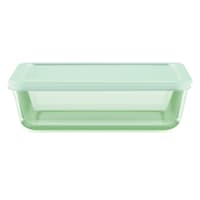 Pyrex Green Glass Rectangle Food Storage Container, 6c