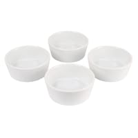 Set of 4 Mini Round Taster Bowls, 3"