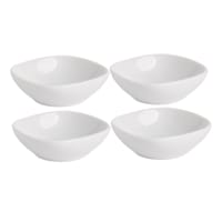 Set of 4 Soft Round Mini Taster Bowls, 3"