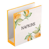 Lemon Print Napkin Holder
