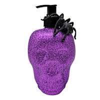 Glitter Skull with Spider Hand Soap