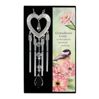 Grandmas Love Wind Chime, 11.2"