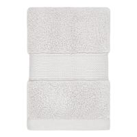 Providence Grey Egyptian Cotton Washcloth, 13"