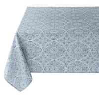 Cameo Blue Morocco Tablecloth, 60x104