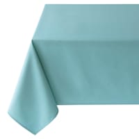 Basics Solid Cameo Blue Tablecloth, 60x84