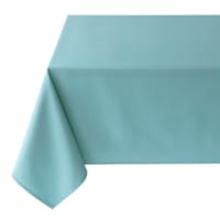 Basics Solid Cameo Blue Tablecloth, 60x104