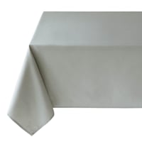 Basics Solid Fog Tablecloth, 60x84