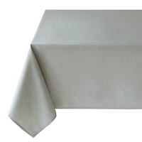 Basics Solid Fog Tablecloth, 60x104