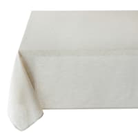 Natural Darby Tablecloth, 60x104