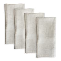 Set Of 4 18X18In Darby Natural Napkins