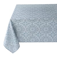 Cameo Blue Morocco Tablecloth, 60x84