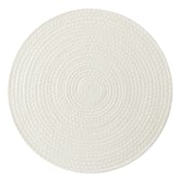 Avilla Ivory Round Placemat, 15"