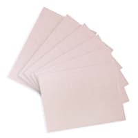 Set of 6 Harrington Blush Pink Woven Vinyl Placemats, 13x18