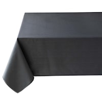 Basics Solid Charcoal Tablecloth, 60x84