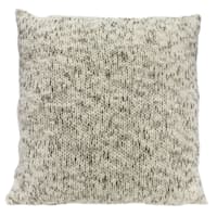 Neutral Chunky Knit Throw Pillow, 24"