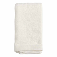Set of 4 Ivory Linen-Like Cotton Napkins, 18"