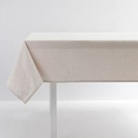 Neutral 100% Cotton Tablecloth, 60x104