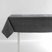Black & Grey Mix 100% Cotton Tablecloth, 60x104