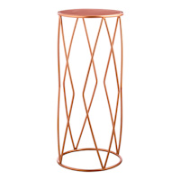Providence Copper Metal Plant Stand, Large