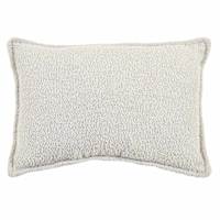 Crosby St. Grey Soft Textured Boucle Throw Pillow, 14x20