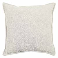 Crosby St. Grey Soft Textured Boucle Throw Pillow, 24"