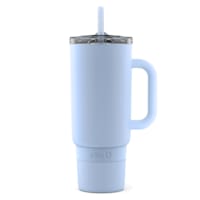 Ello Halogen Blue Stainless Steel Port Tumbler, 40oz