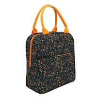 Floral Print Insulated Lunch Tote