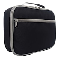 Solid Black Kids Lunch Box
