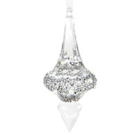 Silver Finial Ornament, 3.75"