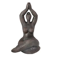 Namaste Female Yoga Figurine, 11"