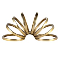Gold Metal Decorative Slinky Ring, 11"