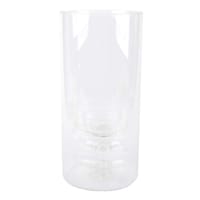 10In Clear Glass Cylinder Hurricane