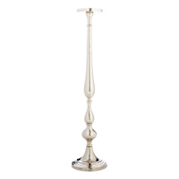 31In Oversized Silver Candle Holder