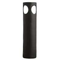 27In Black 2 Handle Ceramic Oversized Vase