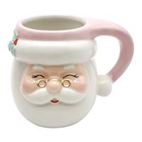 Mrs. Claus' Bakery Pink Santa Mug, 22oz
